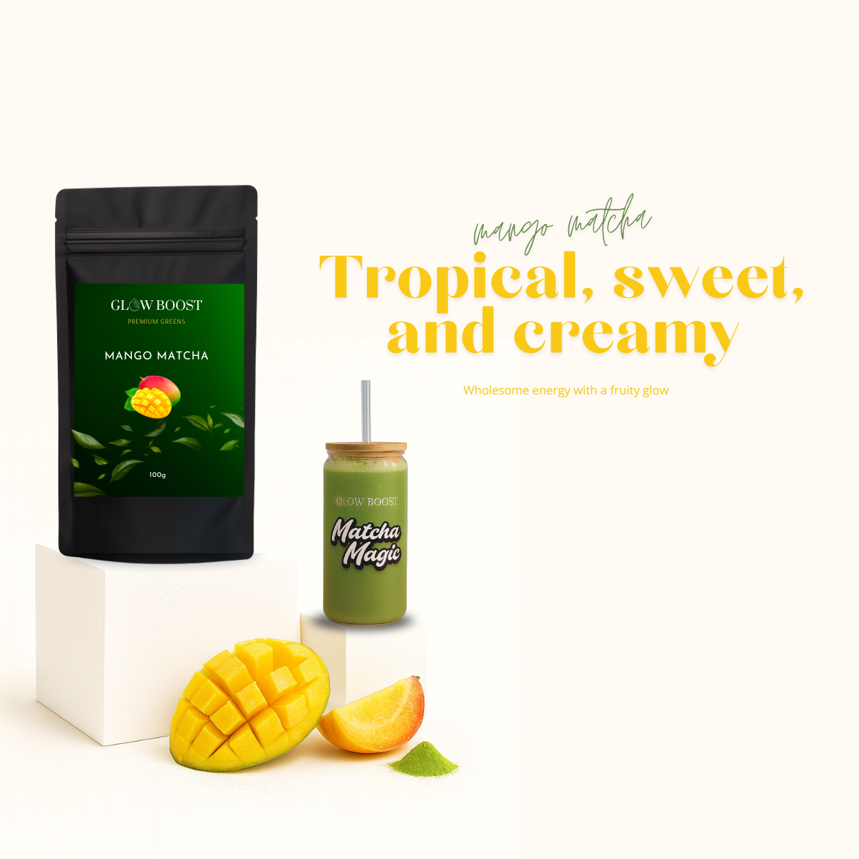 Ceremonial Grade Mango Matcha