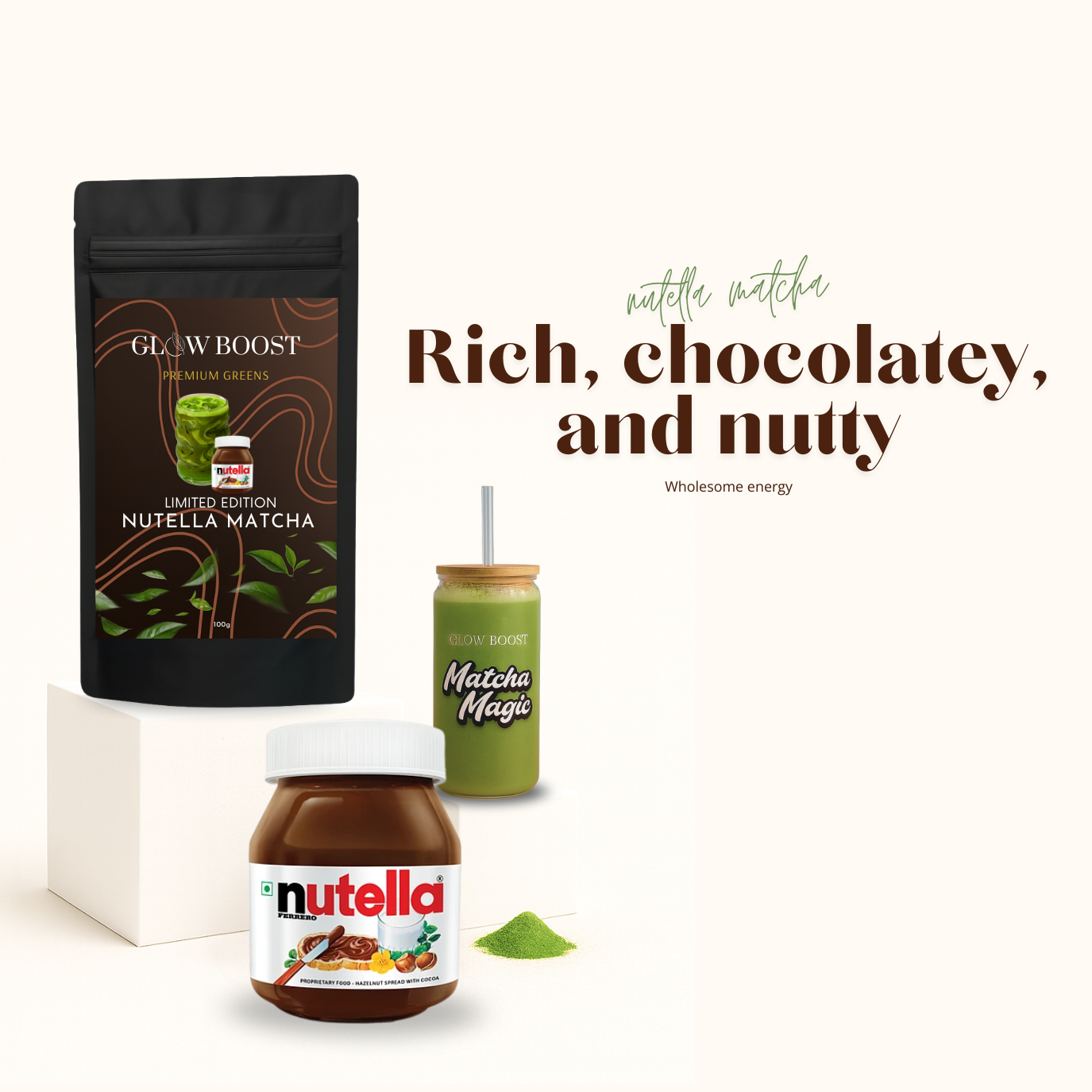 Ceremonial Grade Nutella Matcha